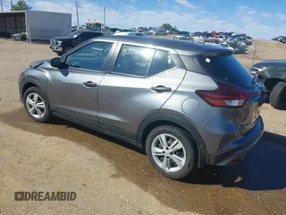 2024 Nissan Kicks S with VIN 3N1CP5BVXRL493865, listed as a IAAI auction lot 41676577 with 23,676 mi miles and . Bid and sale history available at carsss.com. Image 3.