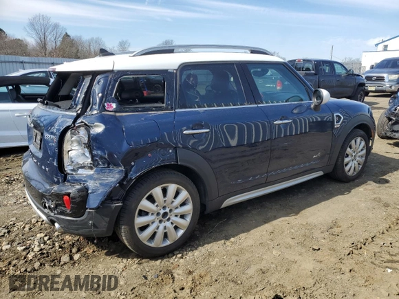 2018 MINI Countryman Cooper S with VIN WMZYT5C34J3E62254, listed as a Copart auction lot 45371305 with 25,475 mi miles and Salvage title. Bid and sale history available at DreamBid. Image 3.