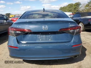 2025 Honda Civic Sport with VIN 2HGFE2F53SH533227, listed as a Copart auction lot 49708775 with 7,617 mi miles and Salvage title. Bid and sale history available at DreamBid. Image 6.