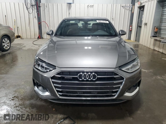 2022 Audi A4 Premium z VIN WAUABAF41NA019721, wystawiony jako Copart lot #50617215 z przebiegiem 22 057 mil mil oraz Szkoda całkowita • Salvage title. Historia ofert i sprzedaży dostępna na DreamBid. Obrazek 5.