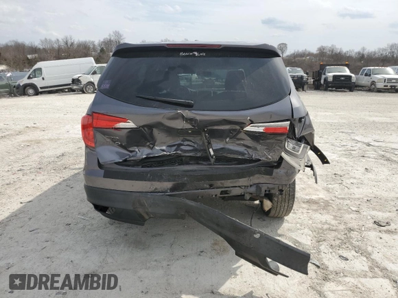 2017 Honda Pilot EX-L z VIN 5FNYF5H75HB009872, wystawiony jako Copart lot #49287485 z przebiegiem 156 750 mil mil oraz Szkoda całkowita • Salvage title. Historia ofert i sprzedaży dostępna na DreamBid. Obrazek 6.