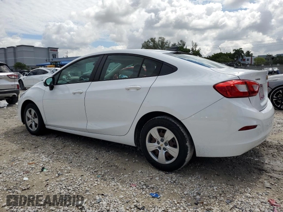 2018 Chevrolet Cruze LS with VIN 1G1BC5SM5J7125459, listed as a Copart auction lot 56994185 with 90,052 mi miles and Clean Title. Bid and sale history available at DreamBid. Image 2.