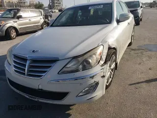 2013 Hyundai Genesis 3.8L z VIN KMHGC4DD5DU246546, wystawiony jako Copart lot #53562825 z przebiegiem 81 725 mil mil oraz Szkoda całkowita • Salvage title. Historia ofert i sprzedaży dostępna na DreamBid. Obrazek 13.