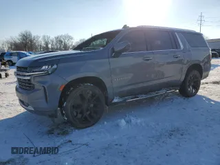 2021 Chevrolet Suburban LT z VIN 1GNSCCKD4MR260637, wystawiony jako Copart lot #41653615 z przebiegiem 94 807 mil mil oraz Szkoda całkowita • Salvage title. Historia ofert i sprzedaży dostępna na DreamBid. Obrazek 1.