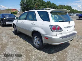 2001 Lexus RX 300 with VIN JTJHF10U410177529, listed as a IAAI auction lot 42172677 with 229,837 mi miles and . Bid and sale history available at DreamBid. Image 3.