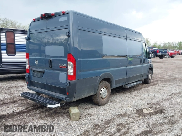 2019 Ram ProMaster Cargo with VIN 3C6URVJG6KE544844, listed as a IAAI auction lot 42048263 with 140,178 mi miles. Bid and sale history available at carsss.com. Image 4.