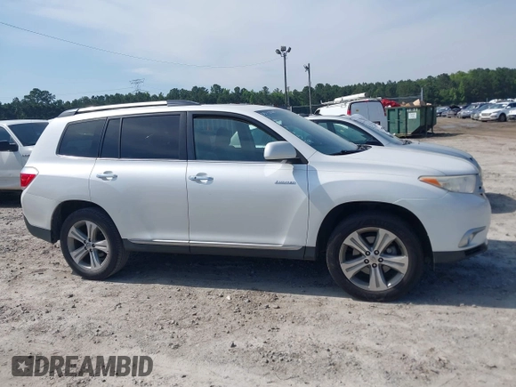 2012 Toyota Highlander Limited with VIN 5TDYK3EH6CS067765, listed as a IAAI auction lot 42269783 with Not provided miles and . Bid and sale history available at DreamBid. Image 12.