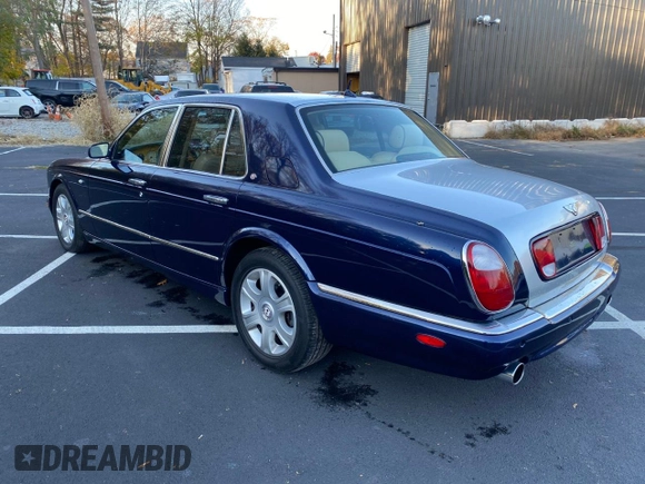 2008 Bentley Arnage with VIN SCBLC47J48CX12700, listed as a Copart auction lot 55392345 with 72,001 mi miles and Clean Title. Bid and sale history available at DreamBid. Image 3.