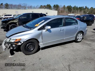 2008 Honda Civic LX z VIN 2HGFA165X8H323299, wystawiony jako Copart lot #52504305 z przebiegiem 117 608 mil mil oraz Szkoda całkowita • Salvage title. Historia ofert i sprzedaży dostępna na DreamBid. Obrazek 1.