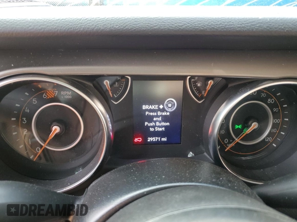 2022 Jeep Wrangler Unlimited Sport z VIN 1C4HJXDN6NW232539, wystawiony jako Copart lot #43936495 z przebiegiem 29 571 mil mil oraz Szkoda całkowita • Salvage title. Historia ofert i sprzedaży dostępna na DreamBid. Obrazek 9.