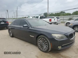 2012 BMW 7 Series 750Li with VIN WBAKB8C59CC962970, listed as a Copart auction lot 54011145 with 111,007 mi miles and Clean Title. Bid and sale history available at carsss.com. Image 4.
