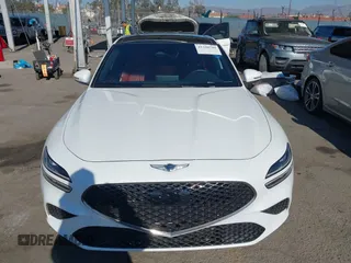 2023 Genesis G70 2.0T with VIN KMTG34TAXPU112861, listed as a IAAI auction lot 41320749 with 33,824 mi miles. Bid and sale history available at carsss.com. Image 12.