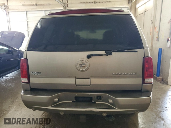 2002 Cadillac Escalade with VIN 1GYEK63N52R185858, listed as a Copart auction lot 54021155 with 333,092 mi miles and Salvage title. Bid and sale history available at DreamBid. Image 6.
