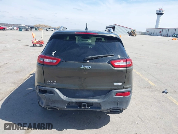 2015 Jeep Cherokee North with VIN 1C4PJMCS9FW588826, listed as a IAAI auction lot 41952883 with 145,586 mi miles. Bid and sale history available at carsss.com. Image 17.