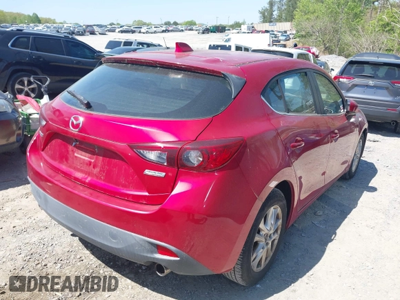 2015 Mazda 3 i Touring with VIN 3MZBM1L76FM213114, listed as a IAAI auction lot 41996100 with 54,277 mi miles. Bid and sale history available at carsss.com. Image 4.
