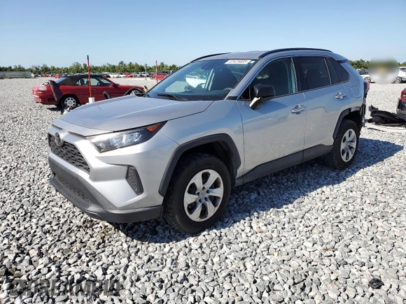2020 Toyota RAV4 LE with VIN 2T3H1RFV2LC075937, listed as a Copart auction lot 53425835 with 71,953 mi miles and Salvage Title. Bid and sale history available at carsss.com. Image 1.