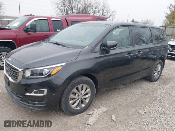 2019 Kia Sedona EX with VIN KNDMB5C1XK6566583, listed as a IAAI auction lot 41542994 with 41,134 mi miles. Bid and sale history available at carsss.com. Image 17.