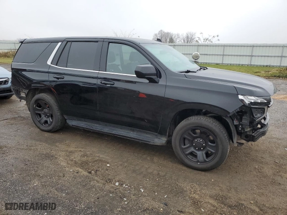 2023 Chevrolet Tahoe Commercial with VIN 1GNSKLED5PR514391, listed as a Copart auction lot 81588974 with 32,864 mi miles and Salvage Title. Bid and sale history available at carsss.com. Image 4.