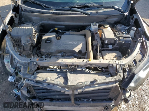 2018 Chevrolet Equinox LT with VIN 3GNAXJEV0JS616468, listed as a Copart auction lot 49066205 with 119,480 mi miles and Salvage Title. Bid and sale history available at carsss.com. Image 12.