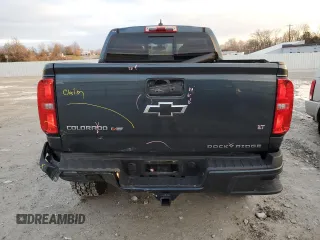 2020 Chevrolet Colorado 4WD LT with VIN 1GCGTCEN4L1100905, listed as a Copart auction lot 85787324 with 49,795 mi miles and Salvage Title. Bid and sale history available at carsss.com. Image 6.