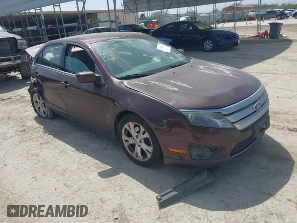 2012 Ford Fusion SE z VIN 3FAHP0HA1CR436376, wystawiony jako IAAI lot #41746291 z przebiegiem 148 748 mil mil oraz . Historia ofert i sprzedaży dostępna na DreamBid. Obrazek 1.