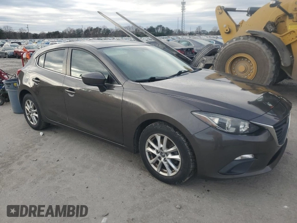 2014 Mazda 3 i Grand Touring with VIN JM1BM1M71E1155300, listed as a Copart auction lot 85097934 with 110,275 mi miles and Salvage Title. Bid and sale history available at DreamBid. Image 4.