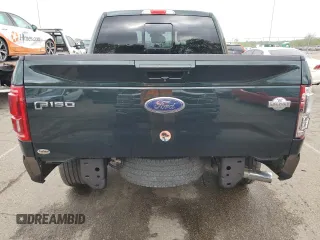 2015 Ford F-150 XLT with VIN 1FTEW1EGXFFC82332, listed as a Copart auction lot 55688605 with 127,679 mi miles and Salvage Title. Bid and sale history available at carsss.com. Image 6.
