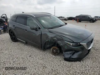 2019 Mazda CX-9 Grand Touring z VIN JM3TCADY9K0300284, wystawiony jako Copart lot #51801365 z przebiegiem 53 550 mil mil oraz Szkoda całkowita • Salvage title. Historia ofert i sprzedaży dostępna na DreamBid. Obrazek 4.