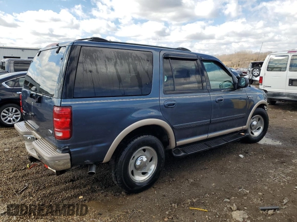 1999 Ford Expedition XLT z VIN 1FMPU18L5XLB51556, wystawiony jako Copart lot #49698855 z przebiegiem 194 898 mil mil oraz Szkoda całkowita • Salvage title. Historia ofert i sprzedaży dostępna na DreamBid. Obrazek 3.