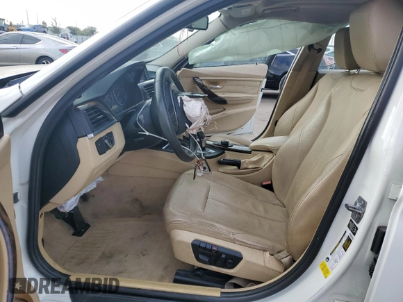 2015 BMW 3 Series 328i with VIN WBA3A5C51FP605057, listed as a Copart auction lot 45147775 with 121,448 mi miles and Salvage Title. Bid and sale history available at carsss.com. Image 7.