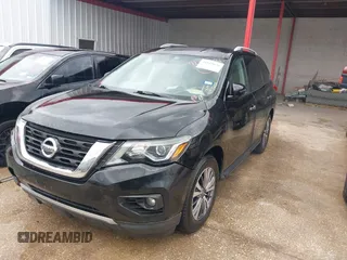 2018 Nissan Pathfinder SL with VIN 5N1DR2MN0JC633392, listed as a IAAI auction lot 41819626 with 160,504 mi miles. Bid and sale history available at carsss.com. Image 2.