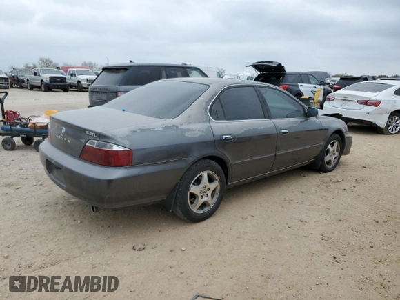 2002 Acura TL w/Navigation with VIN 19UUA56702A005181, listed as a Copart auction lot 86589984 with 0 mi miles and Salvage Title. Bid and sale history available at carsss.com. Image 3.