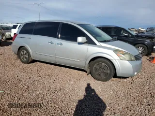 2007 Nissan Quest SL z VIN 5N1BV28U47N132202, wystawiony jako Copart lot #88989405 z przebiegiem 177 845 mil mil oraz Czysty tytuł • Clean title. Historia ofert i sprzedaży dostępna na DreamBid. Obrazek 4.