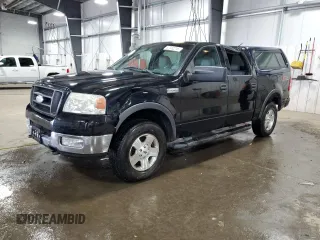 2004 Ford F-150 XLT с VIN 1FTPW14504KB95696, выставлен на аукционе Copart как лот 57332215 с пробегом 177 558 миль миль и Списание • Salvage title. История ставок и продаж доступна на DreamBid. Изображение 1.