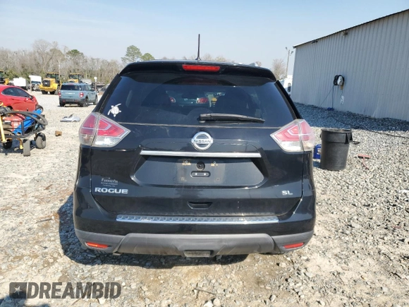2015 Nissan Rogue SL with VIN 5N1AT2MT6FC774879, listed as a Copart auction lot 49214455 with 210,138 mi miles and Salvage Title. Bid and sale history available at carsss.com. Image 6.