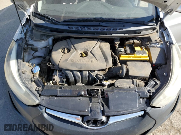 2016 Hyundai Elantra SE z VIN 5NPDH4AE3GH684146, wystawiony jako Copart lot #56224675 z przebiegiem 77 072 mil mil oraz Szkoda całkowita • Salvage title. Historia ofert i sprzedaży dostępna na DreamBid. Obrazek 11.