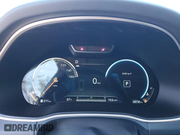 2021 Genesis GV80 with VIN KMUHCESC0MU054263, listed as a Copart auction lot 85953934 with 28,735 mi miles and Salvage Title. Bid and sale history available at DreamBid. Image 9.