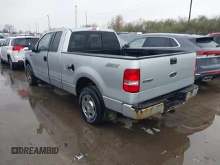 2005 Ford F-150 STX with VIN 1FTRX12W55FB28555, listed as a IAAI auction lot 41985722 with 87,833 mi miles. Bid and sale history available at carsss.com. Image 3.