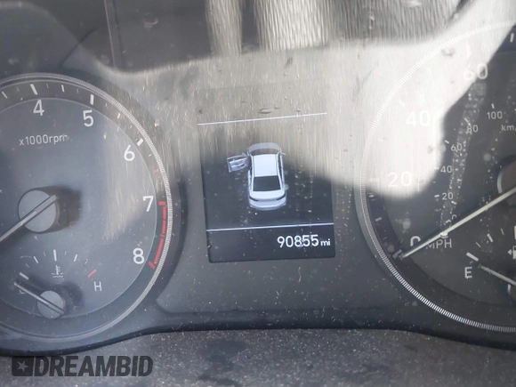 2019 Hyundai Accent Limited with VIN 3KPC34A3XKE069177, listed as a IAAI auction lot 40821291 with 90,855 mi miles. Bid and sale history available at carsss.com. Image 16.