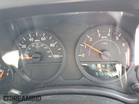 2009 Jeep Wrangler Unlimited X with VIN 1J4GZ39139L742349, listed as a Copart auction lot 46610165 with 57,652 mi miles and Salvage Title. Bid and sale history available at carsss.com. Image 9.