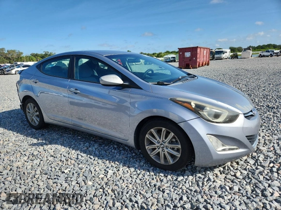 2016 Hyundai Elantra SE z VIN 5NPDH4AE6GH760068, wystawiony jako Copart lot #60144365 z przebiegiem 153 856 mil mil oraz Szkoda całkowita • Salvage title. Historia ofert i sprzedaży dostępna na DreamBid. Obrazek 4.