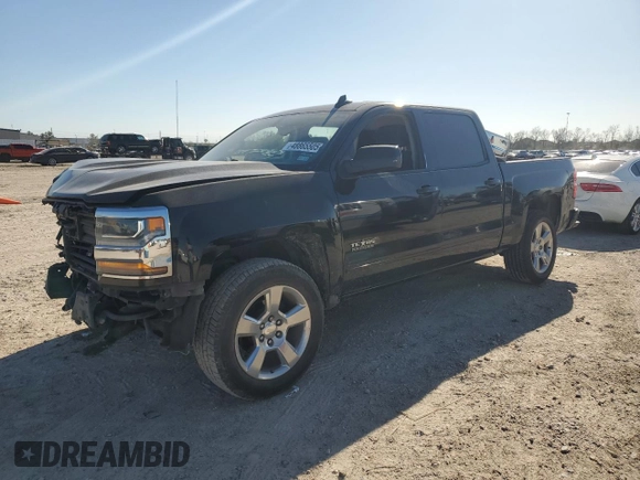 2017 Chevrolet Silverado 1500 LT with VIN 3GCPCREC8HG392522, listed as a Copart auction lot 48865505 with 171,135 mi miles and Salvage Title. Bid and sale history available at carsss.com. Image 1.
