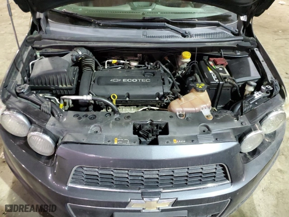 2012 Chevrolet Sonic LT with VIN 1G1JC5SH6C4228831, listed as a Copart auction lot 86944684 with 132,449 mi miles and Salvage Title. Bid and sale history available at carsss.com. Image 11.