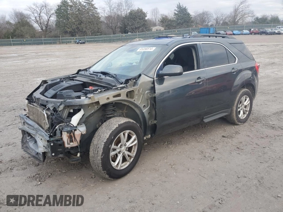 2017 Chevrolet Equinox LT with VIN 2GNALCEK5H1584331, listed as a Copart auction lot 85358514 with 110,230 mi miles and Salvage Title. Bid and sale history available at carsss.com. Image 1.