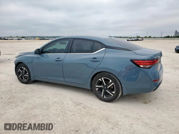 2024 Nissan Sentra SV with VIN 3N1AB8CV6RY240745, listed as a Copart auction lot 57093585 with 22,633 mi miles and Salvage title. Bid and sale history available at DreamBid. Image 2.