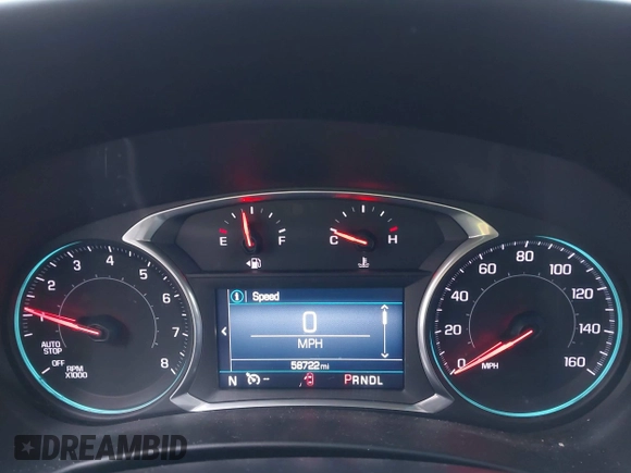 2019 Chevrolet Equinox LT with VIN 2GNAXKEV1K6185743, listed as a IAAI auction lot 40847405 with 58,722 mi miles and . Bid and sale history available at DreamBid. Image 7.