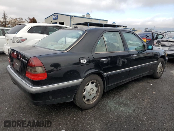 2000 Mercedes-Benz C 230 Kompressor with VIN WDBHA24G6YA833700, listed as a Copart auction lot 85366954 with 344,518 mi miles and Clean Title. Bid and sale history available at carsss.com. Image 3.