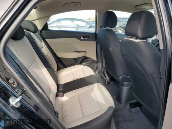 2022 Hyundai Accent SEL with VIN 3KPC24A61NE182565, listed as a Copart auction lot 67732004 with 26,799 mi miles and Salvage Title. Bid and sale history available at DreamBid. Image 10.