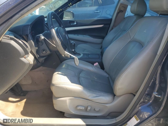 2007 Infiniti G35 Sedan Sport with VIN JNKBV61E77M713468, listed as a Copart auction lot 50605075 with 211,667 mi miles and Salvage Title. Bid and sale history available at carsss.com. Image 7.