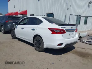 2019 Nissan Sentra S with VIN 3N1AB7AP5KY203397, listed as a IAAI auction lot 41783825 with 101,587 mi miles. Bid and sale history available at carsss.com. Image 3.